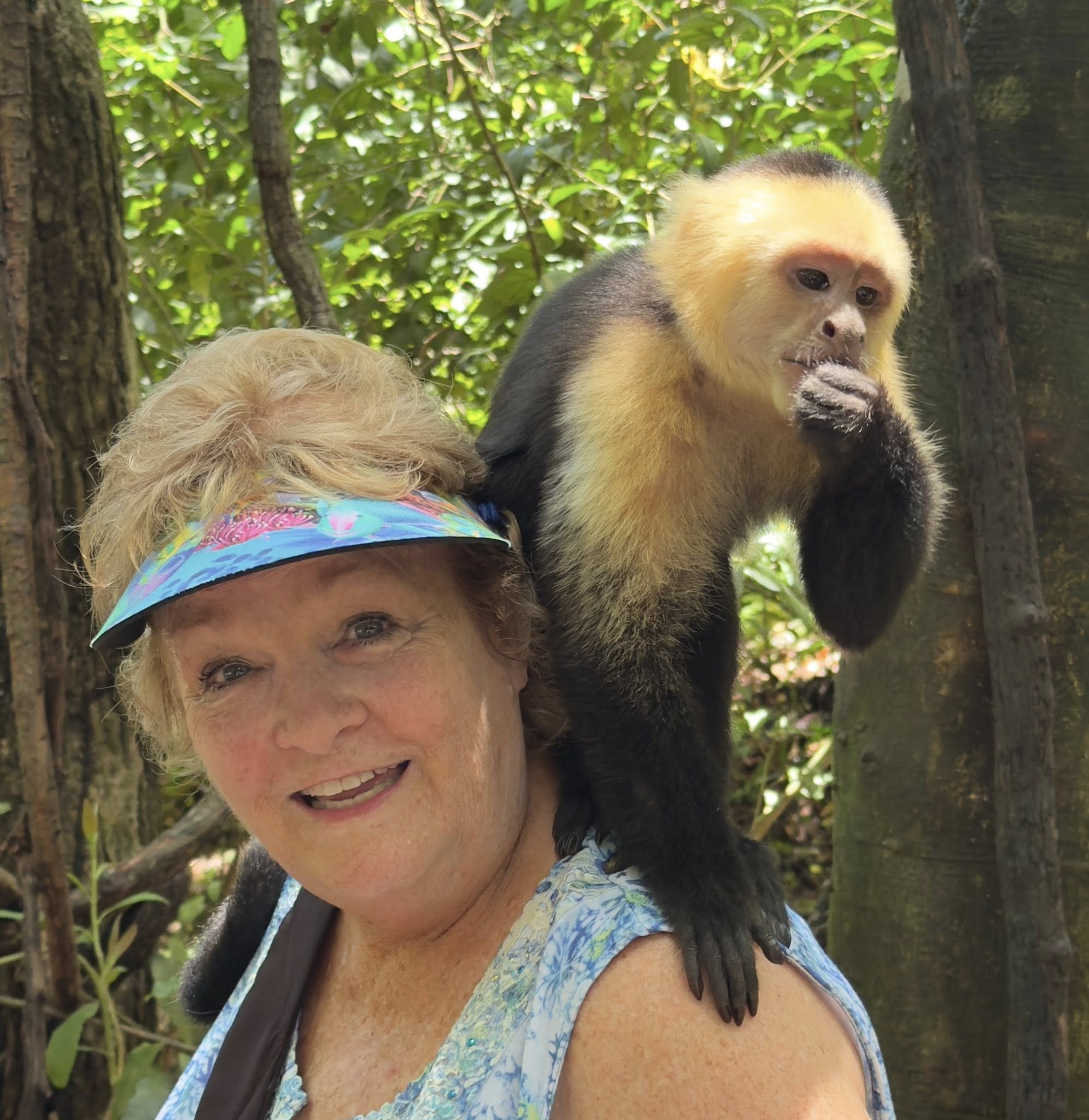 Sheri during a wildlife travel experience